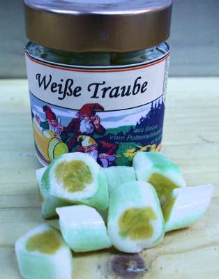 Weiße Traube Bonbons